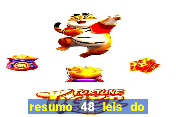 resumo 48 leis do poder pdf